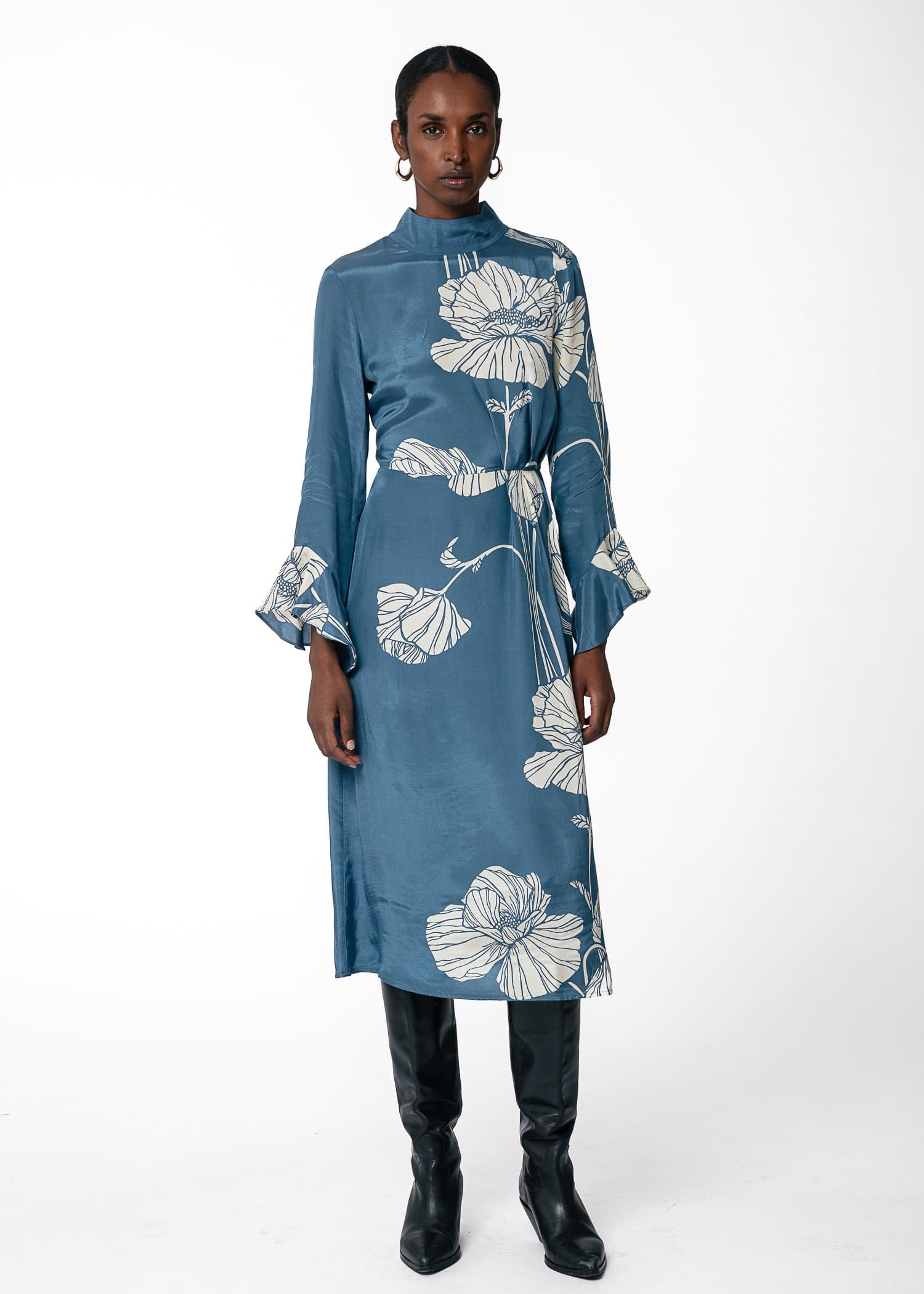 CLEA DRESS - BLUE