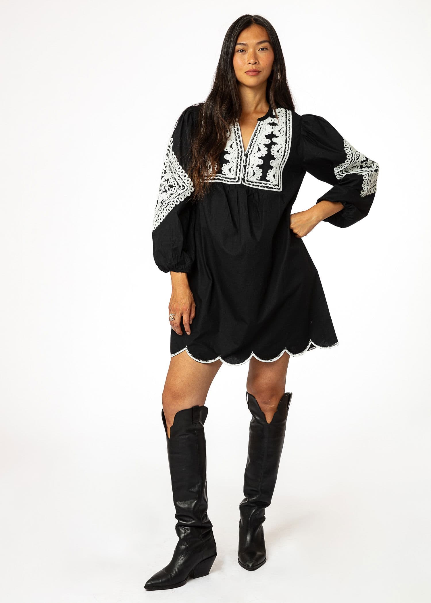 PETRA TUNIC - Black
