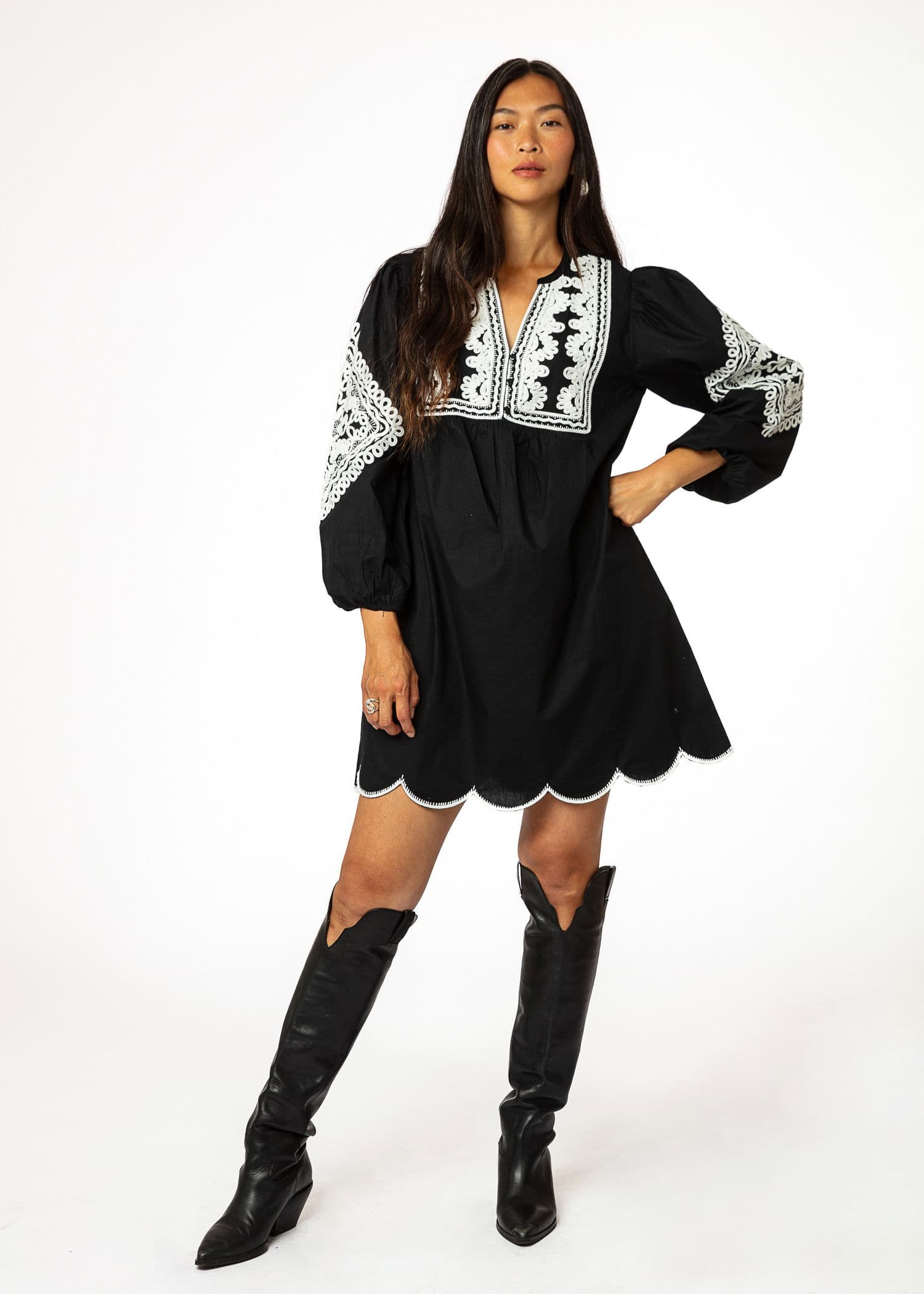 PETRA TUNIC - Black