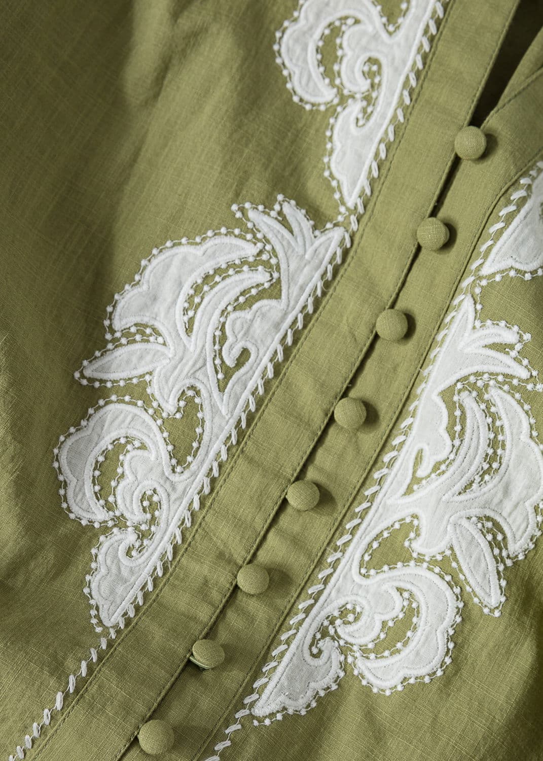 GRETA BLOUSE - GREEN