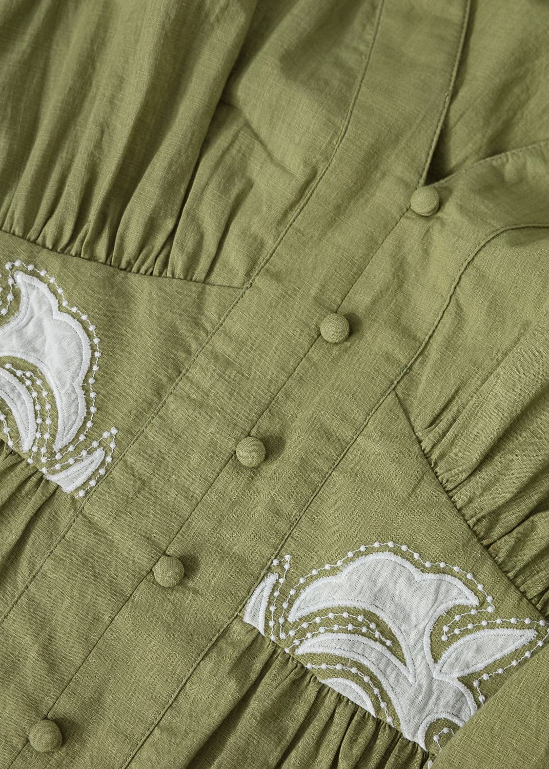 GRETA DRESS  - GREEN