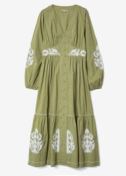 GRETA DRESS  - GREEN