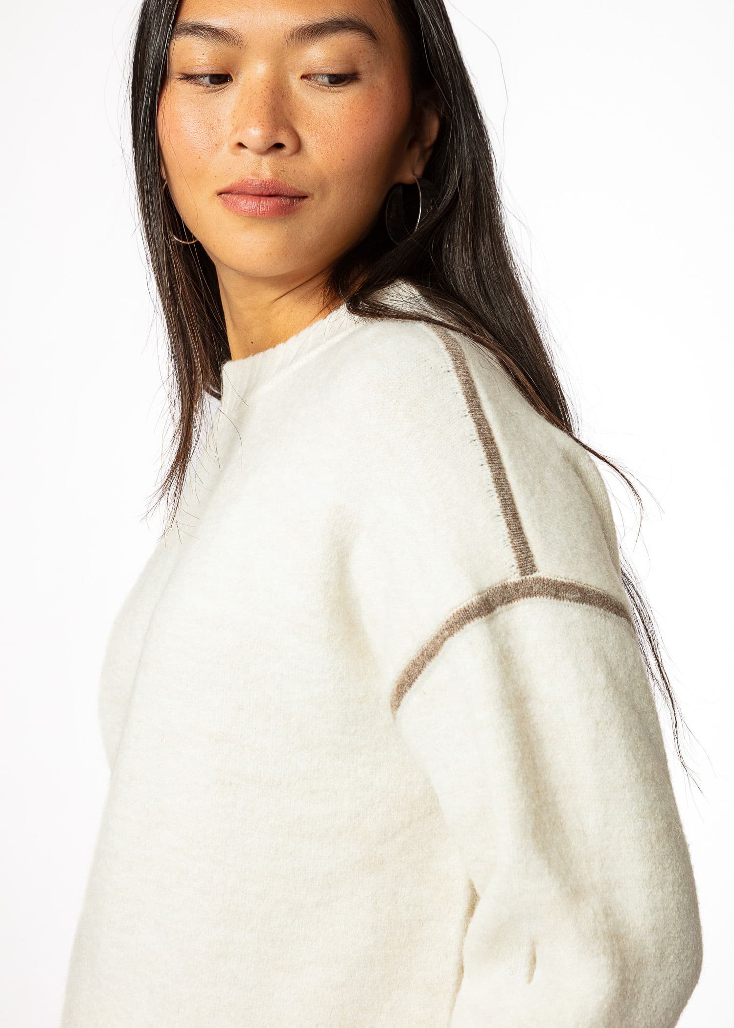 OTTILIA SWEATER - WHITE