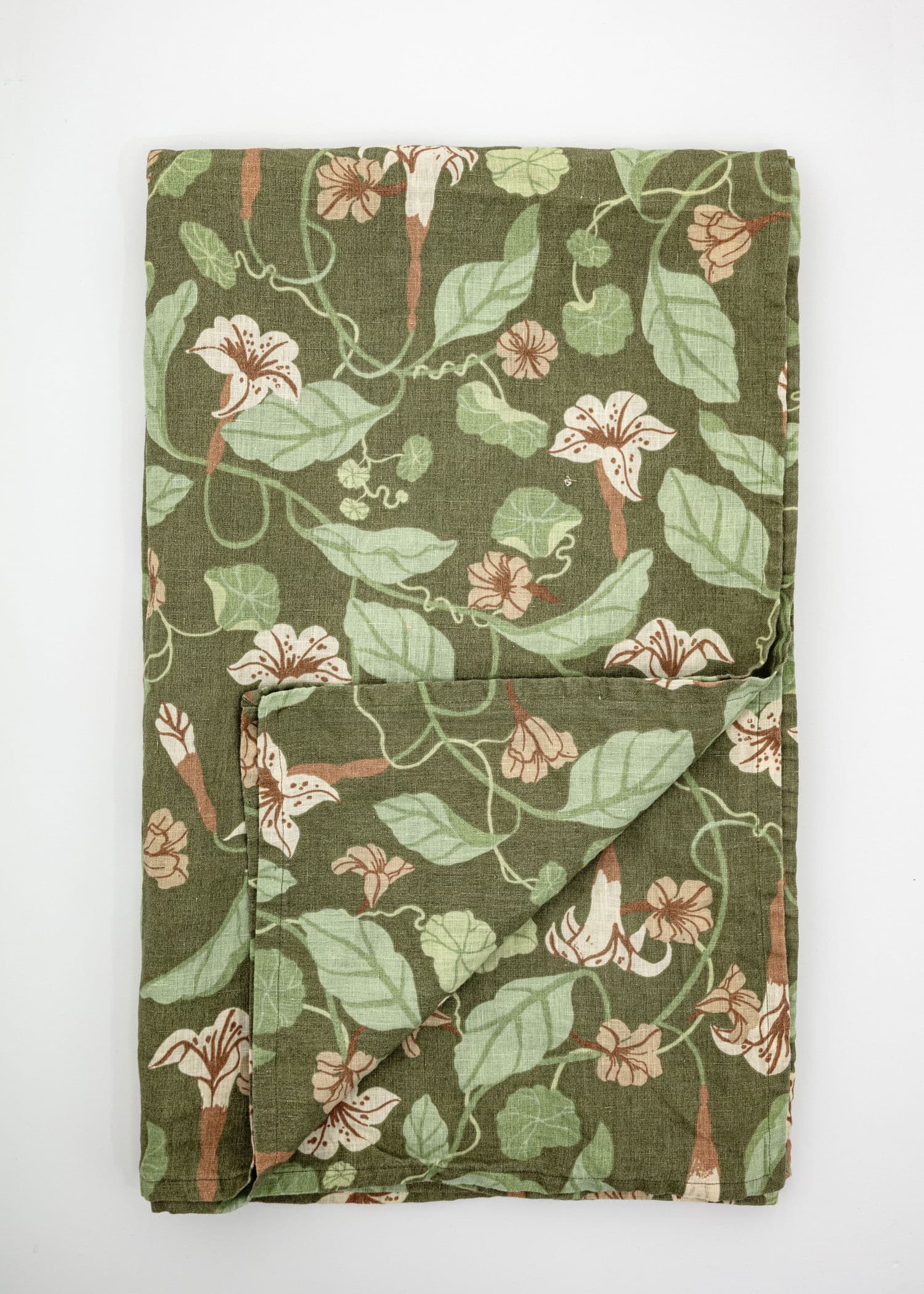 Lin Printed TC Krasse - KrasseGreen