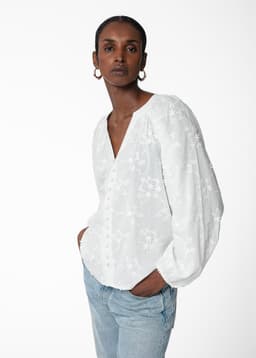 LIMA BLOUSE  - WHITE