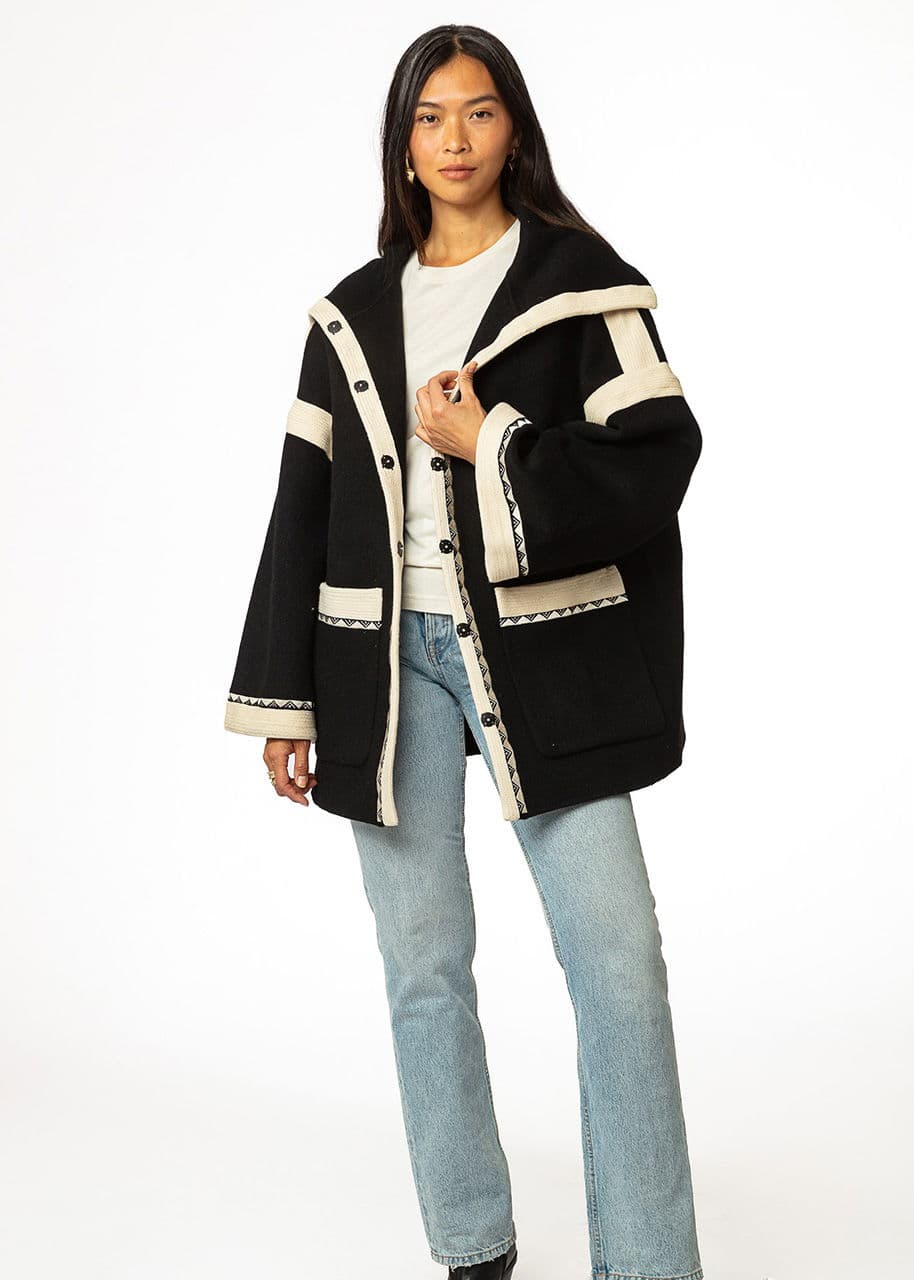 KYLIE COAT - Black