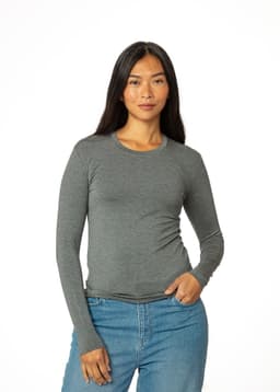 ELIN TOP - GREYMELANGE