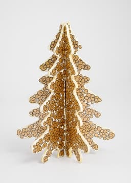 Standing Tree Deco - GOLD
