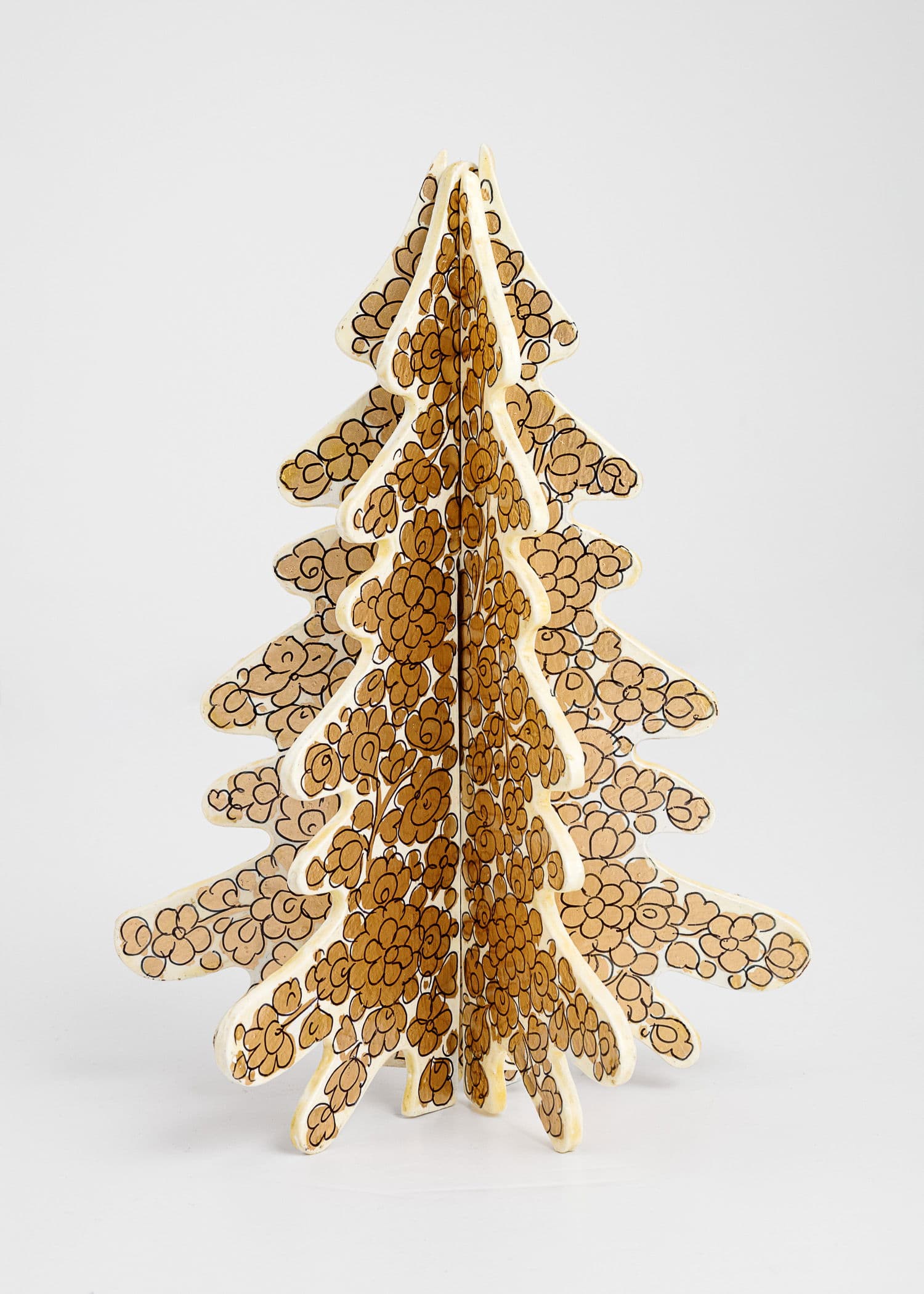 Standing Tree Deco - GOLD
