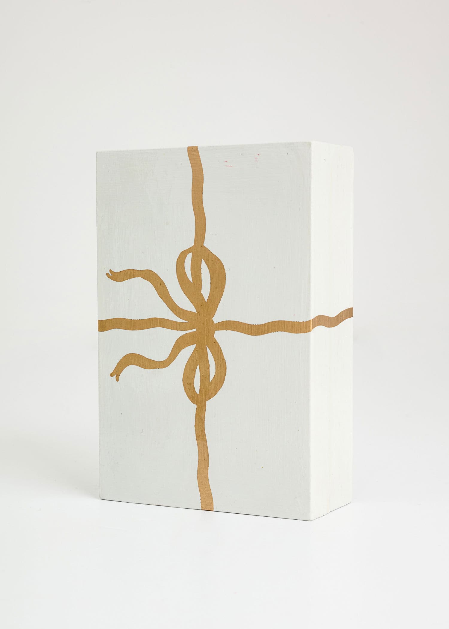 Kashmir box L - WHITERED