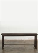 Vintage wood bench 135 - DKBROWN