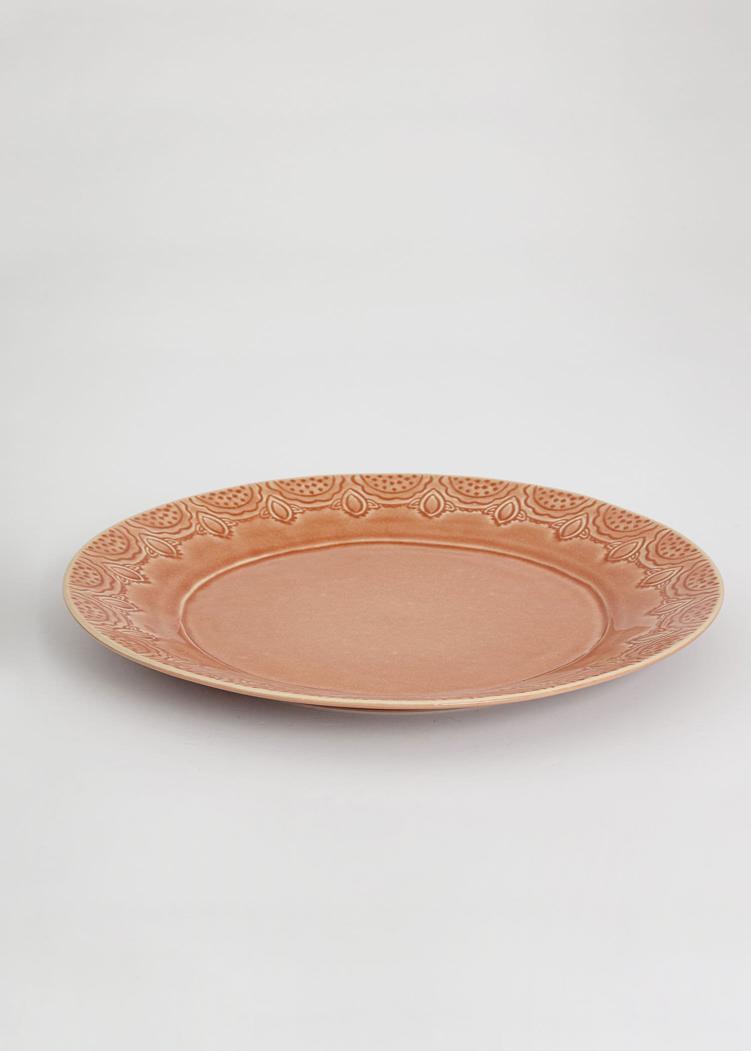 MATHILDA DECO PLATE  - DUSTYPINK