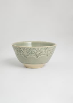MATHILDA DECO BOWL - DustyBlue