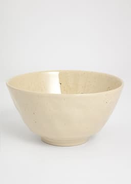 MATHILDA SALAD BOWL - CREMESPECKLED