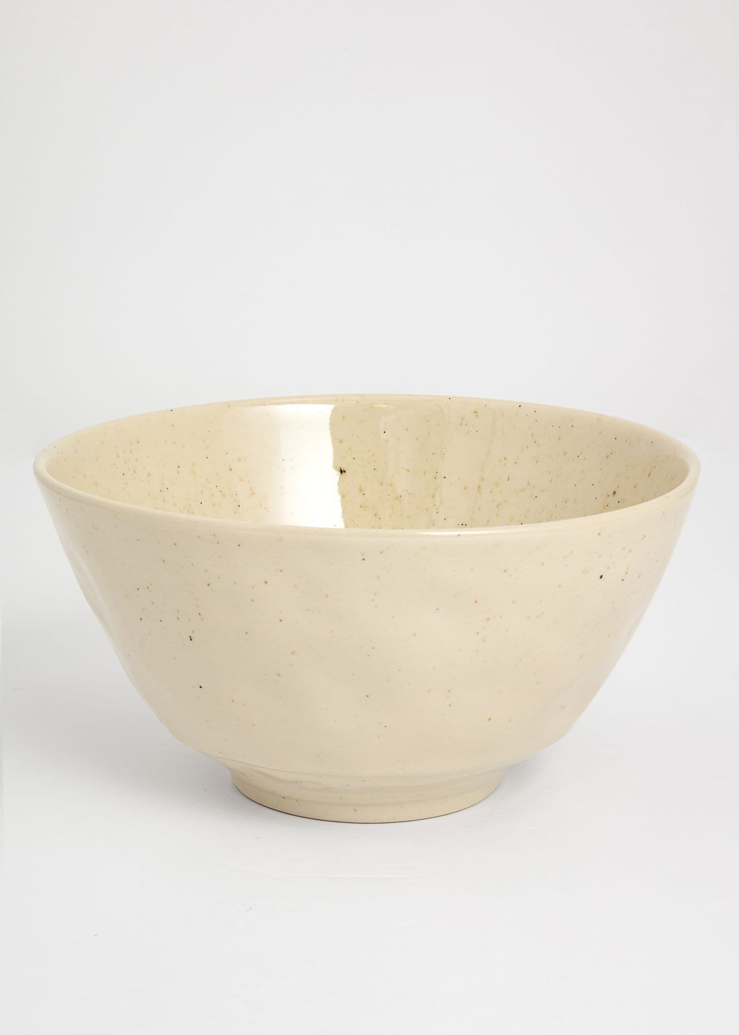 MATHILDA SALAD BOWL - CREMESPECKLED