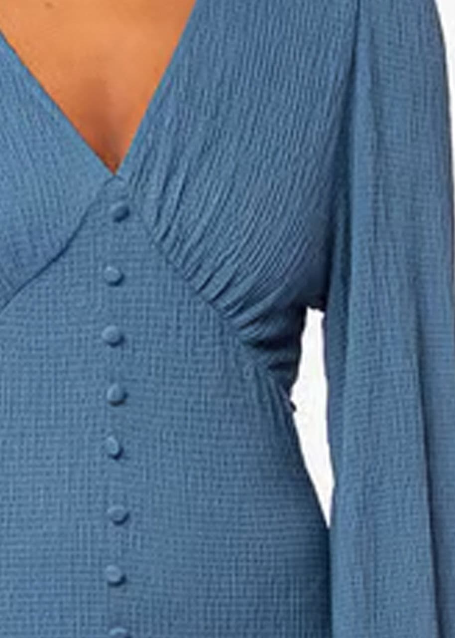 ZUMI LS DRESS - BLUE