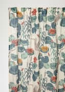 Lin printed Curtain - Nymphaea