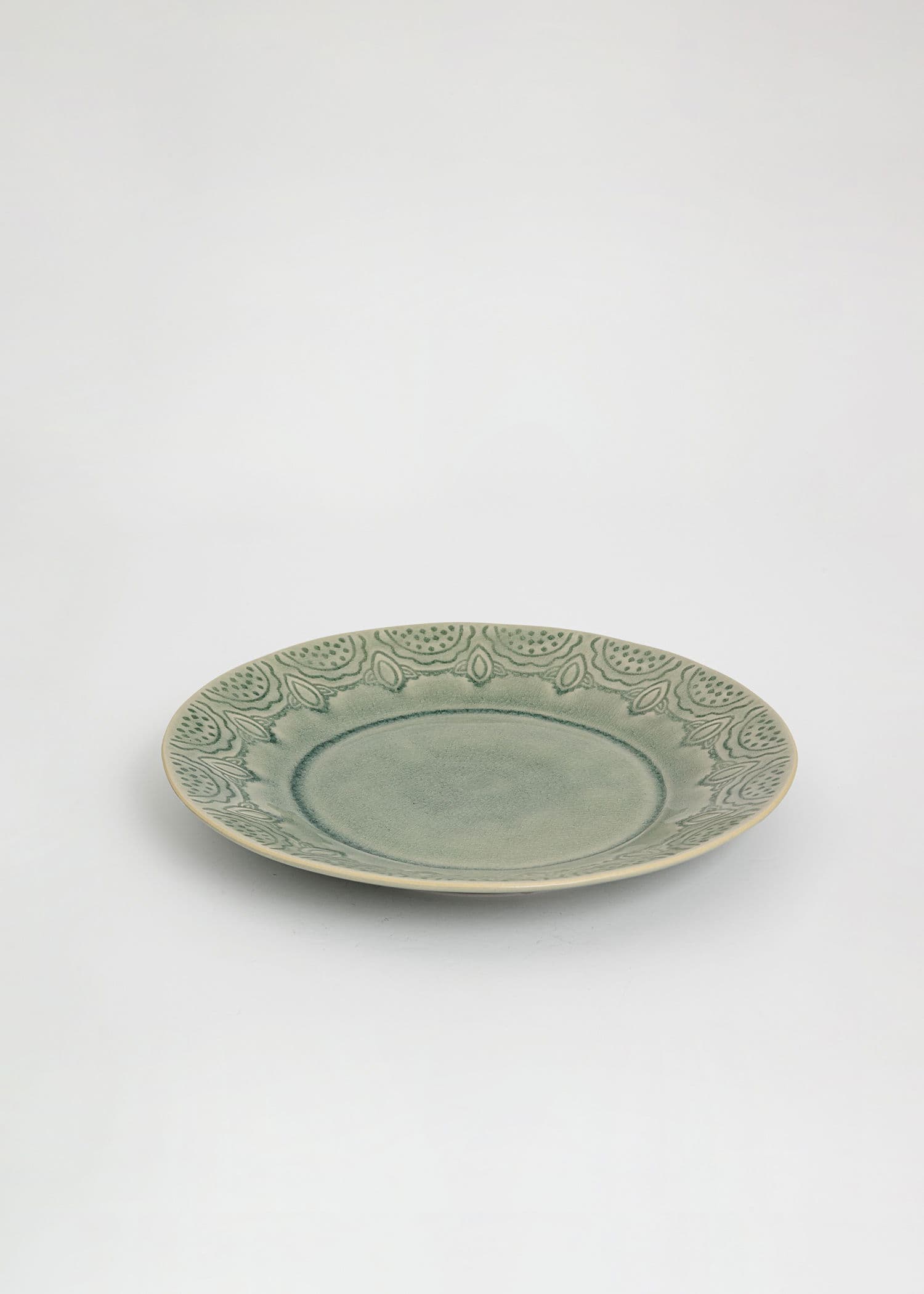MATHILDA DECO ASSIETTE - DustyBlue