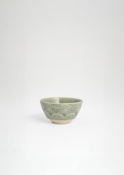 MATHILDA DECO SMALL BOWL - DustyBlue