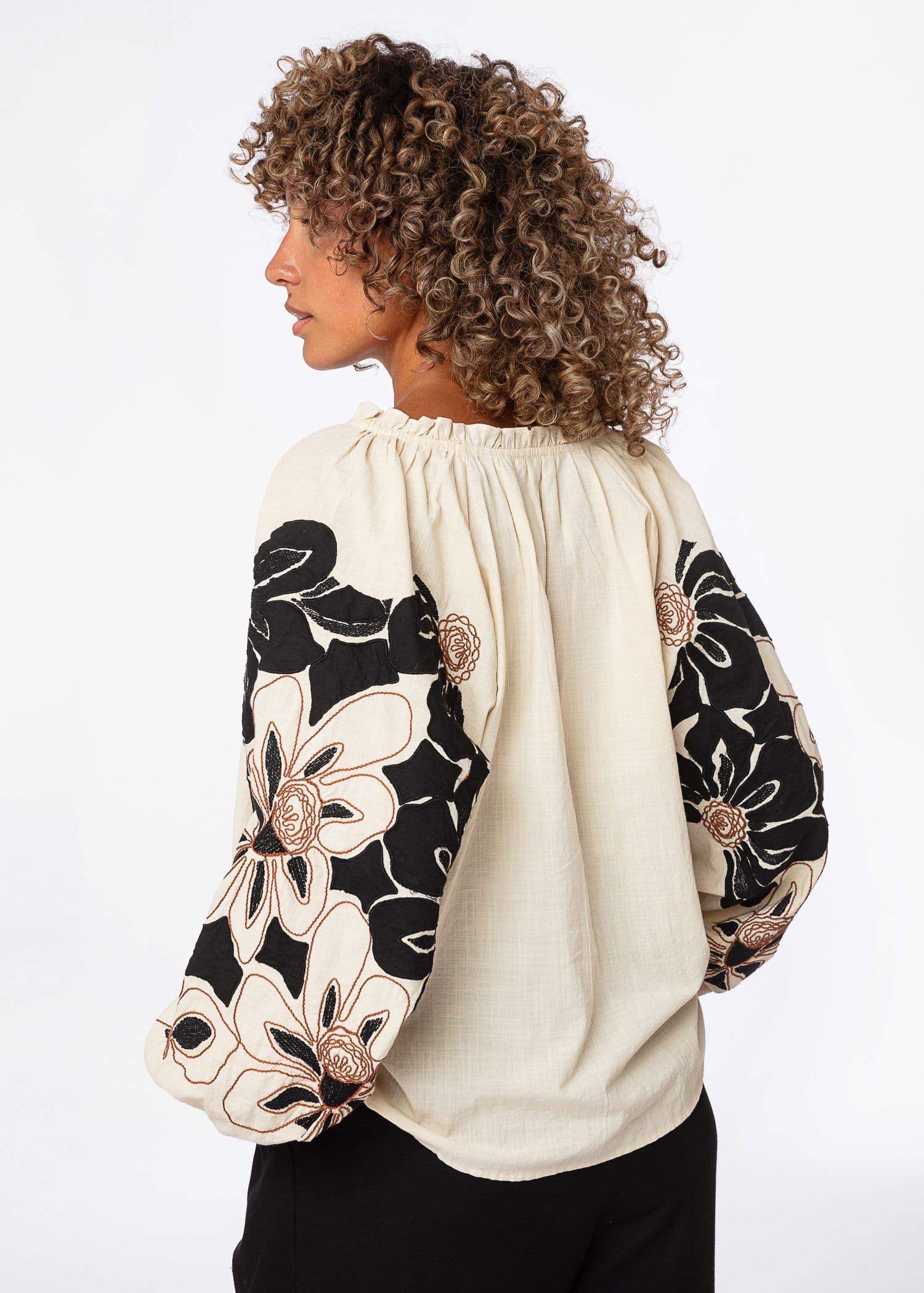 BODILLE BLOUSE - WHITE