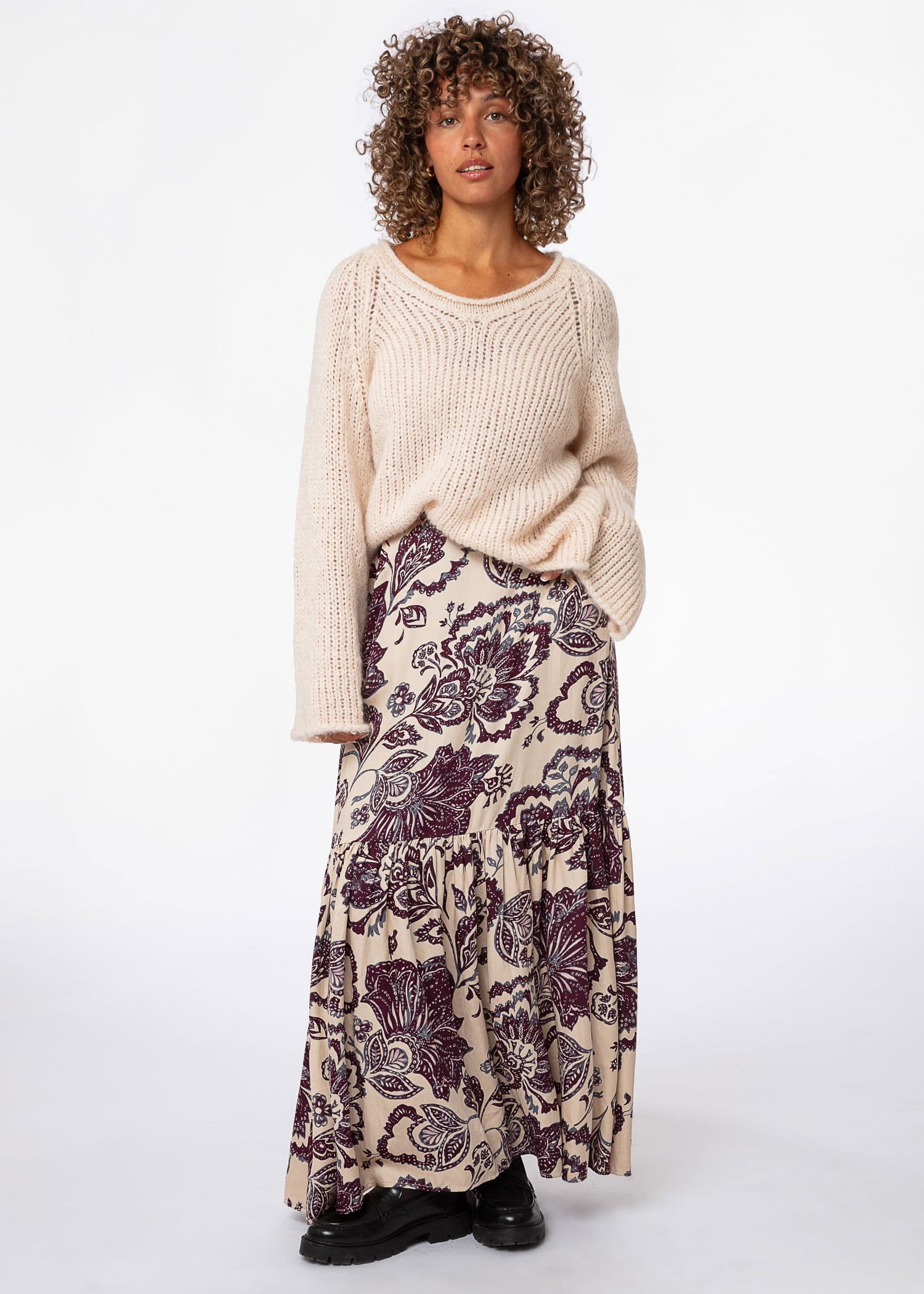 ORA SKIRT - WINE