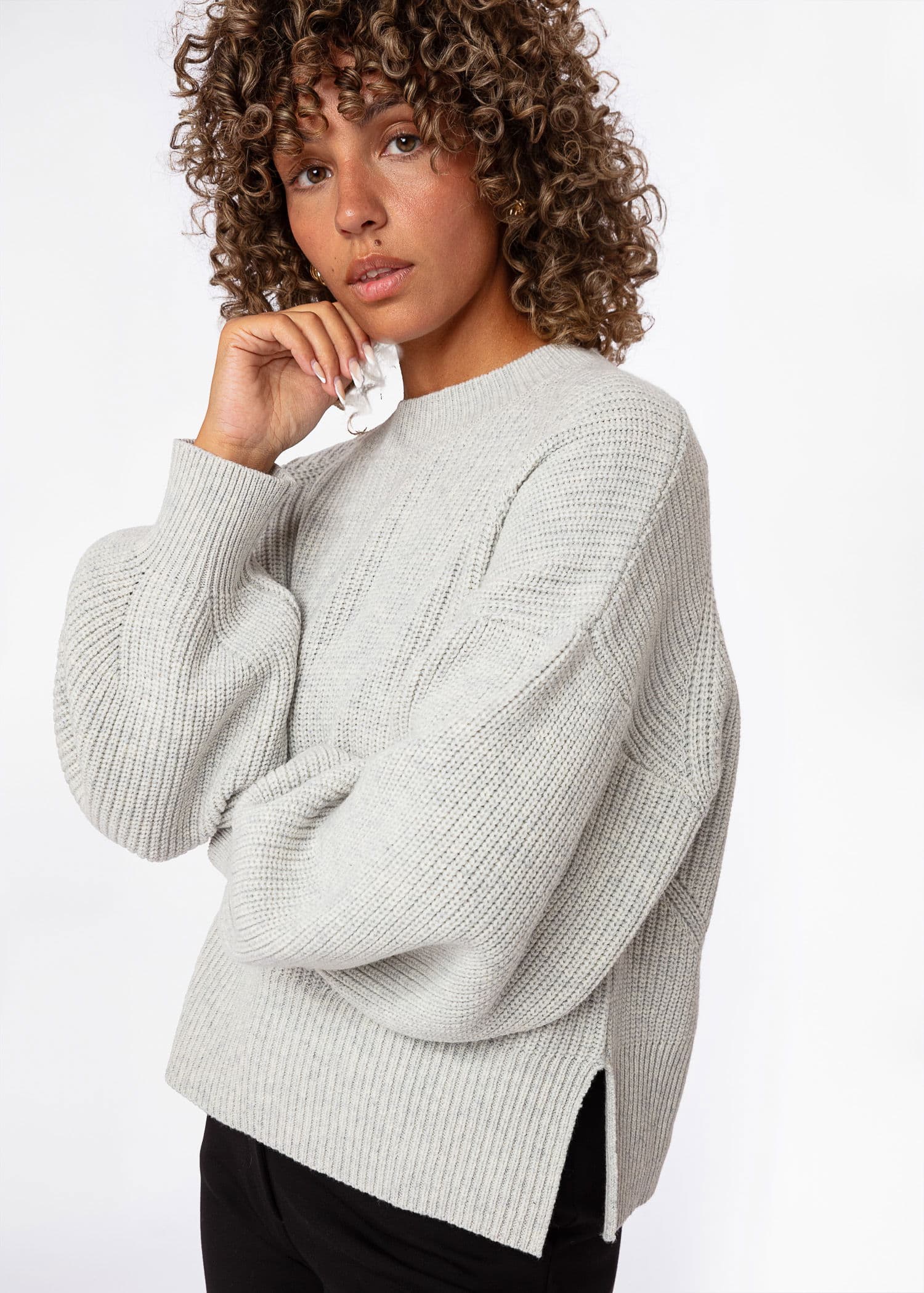 SIGGE SWEATER - GREY