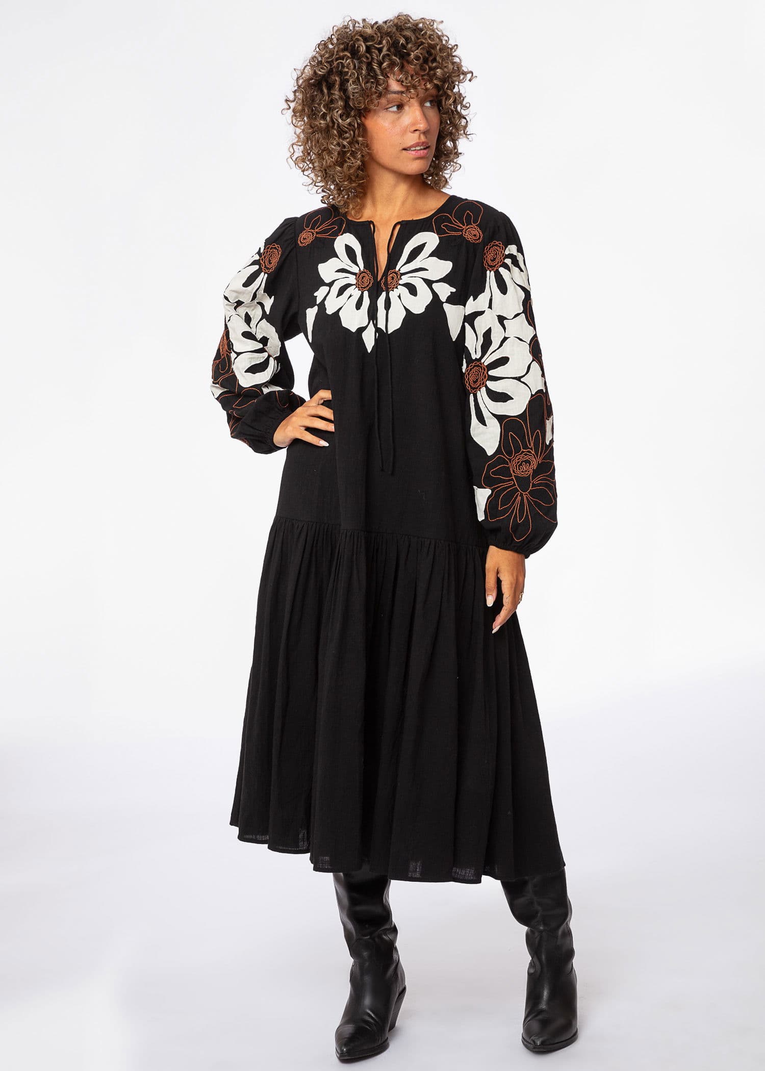 BODILLE DRESS - Black