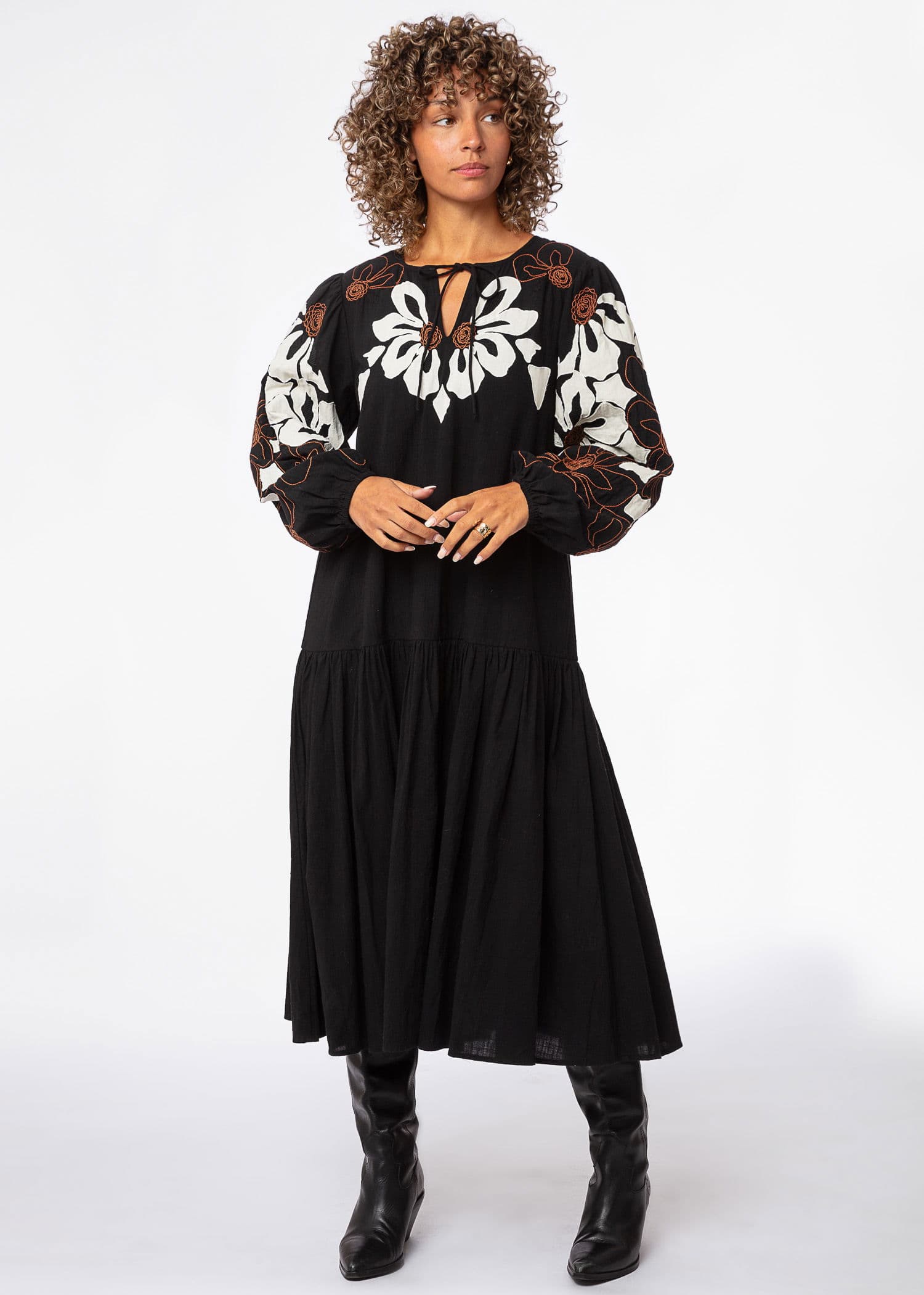 BODILLE DRESS - Black