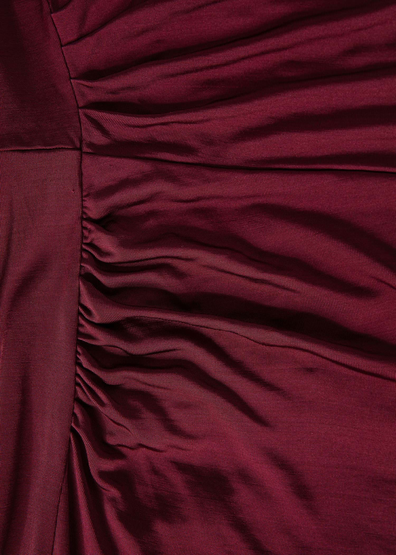 Lovis Dress - BURGUNDY