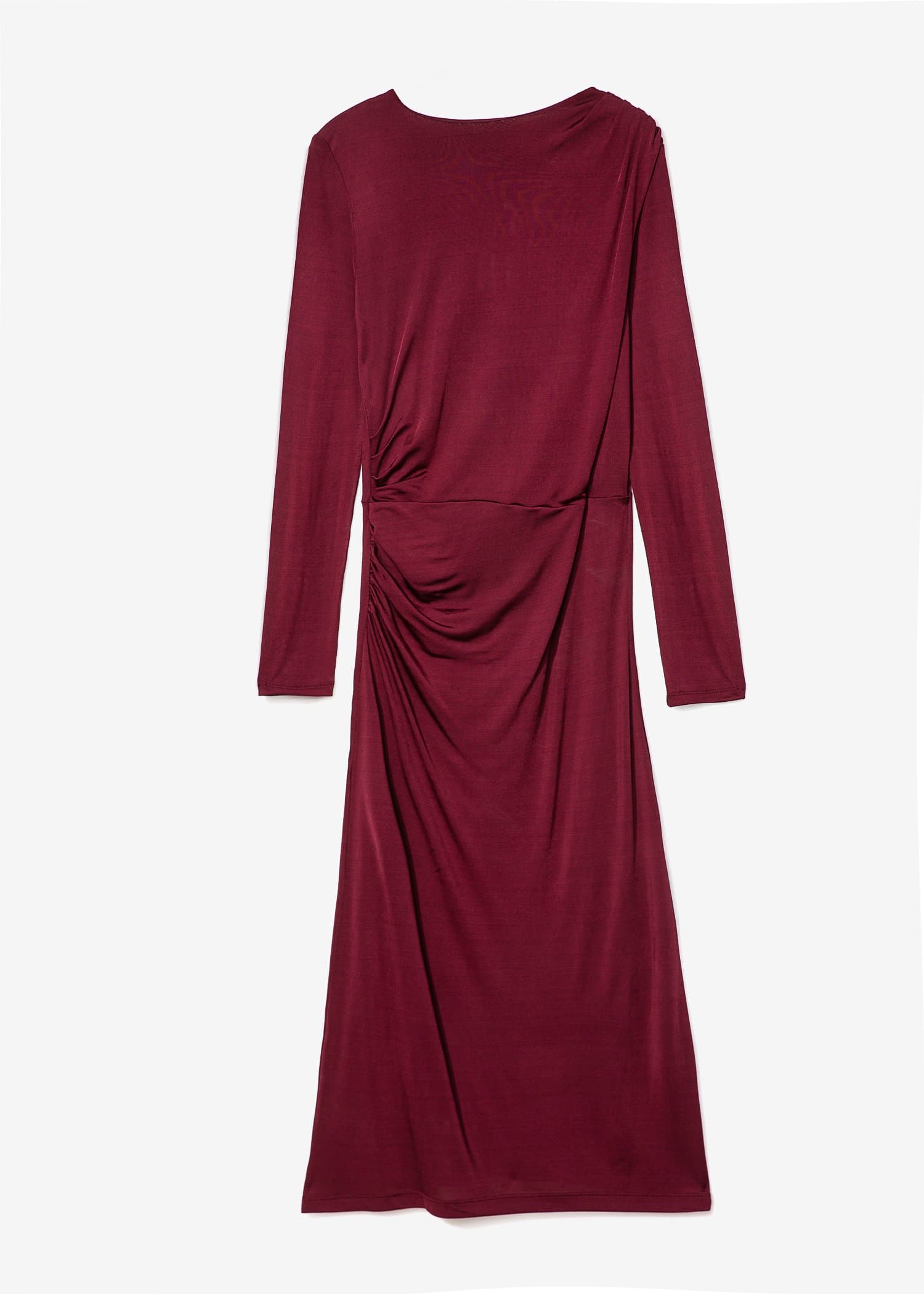 Lovis Dress - BURGUNDY