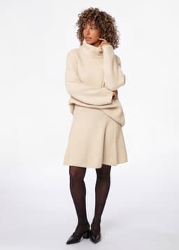 TORA SKIRT - BEIGE