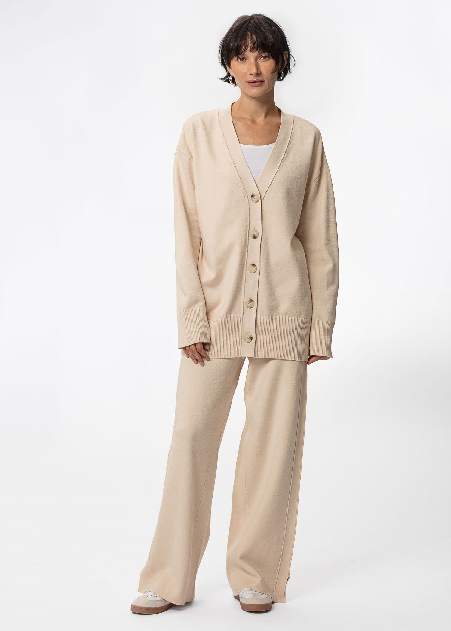 ANDREA CARDIGAN - OFFWHITE