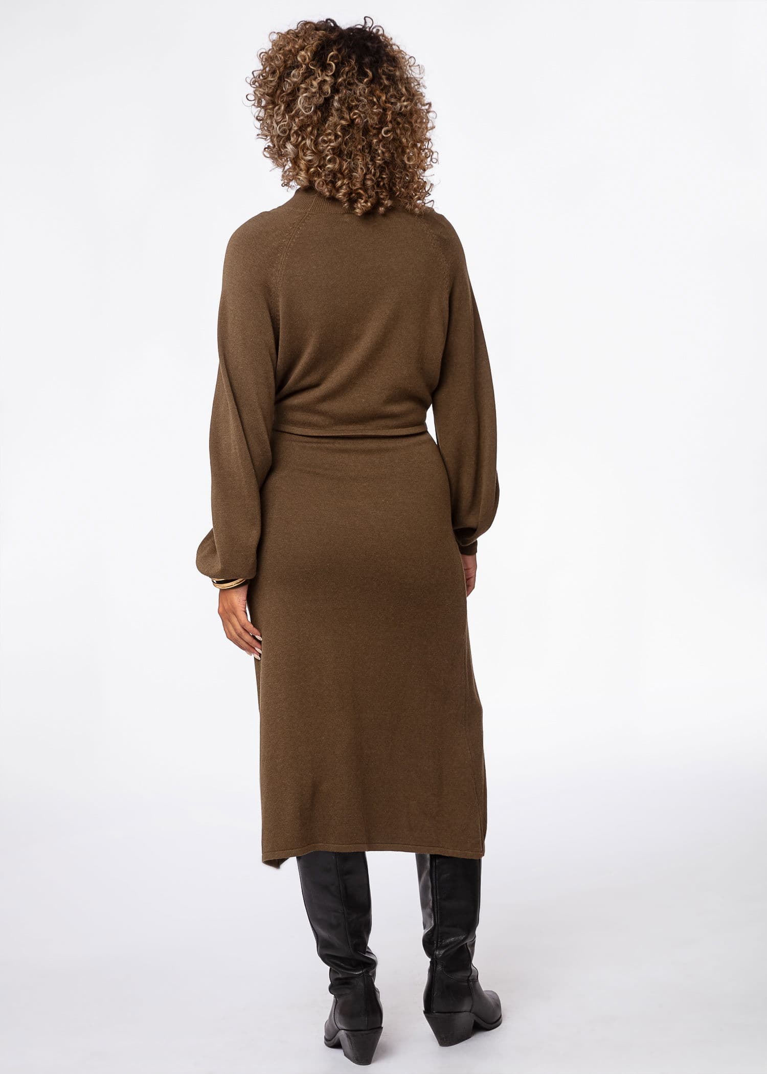 ERNA DRESS - GREEN