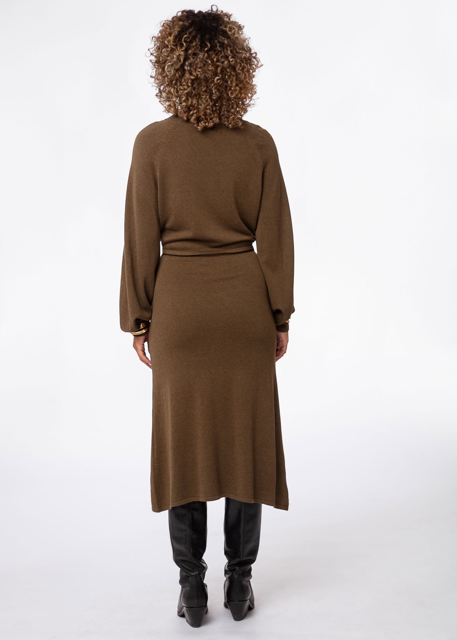 ERNA DRESS - GREEN