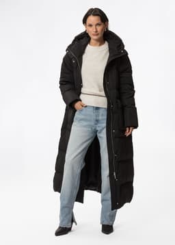FROST LONG COAT - Black
