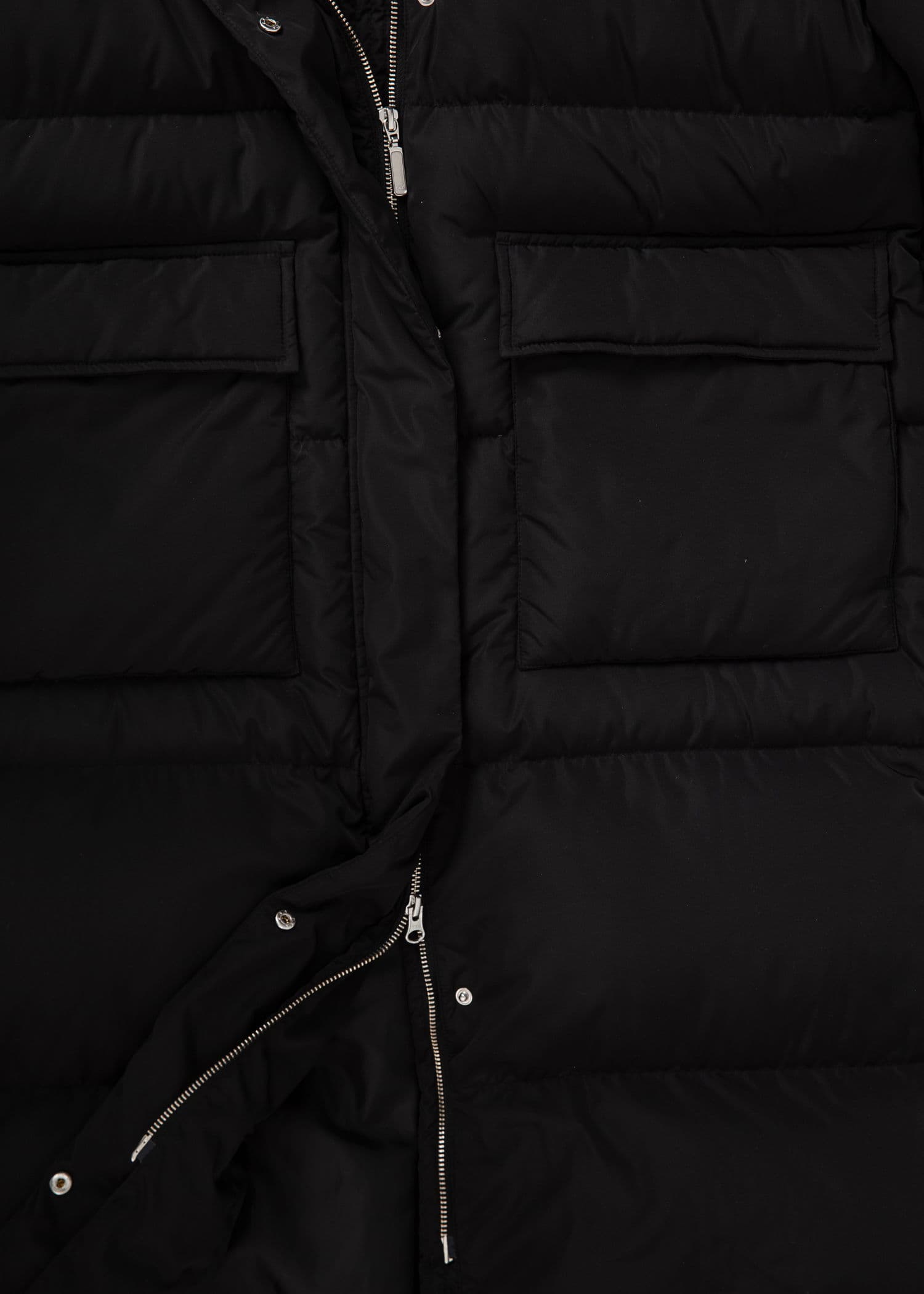 FROST LONG COAT - Black