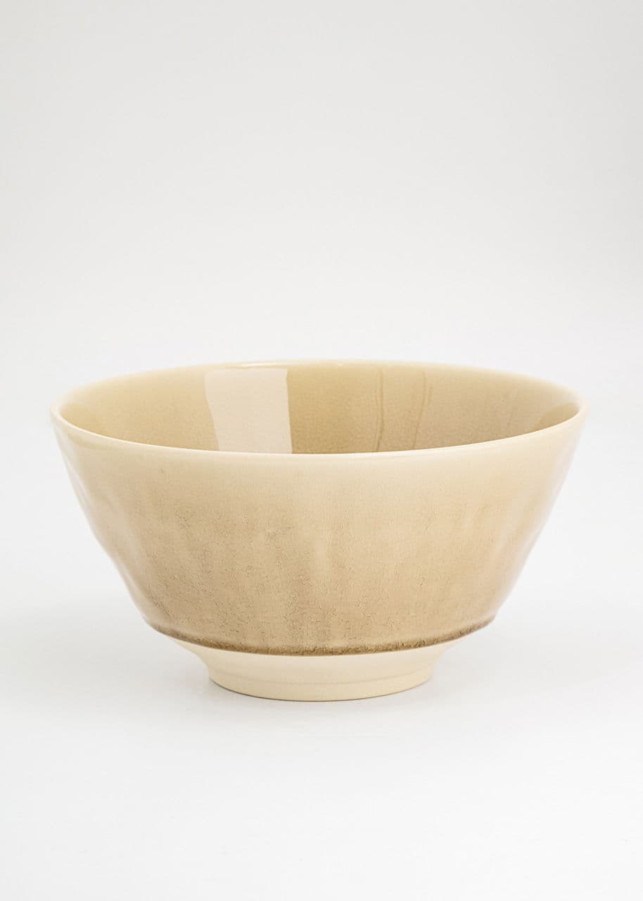 MATHILDA SALAD BOWL - BEIGE