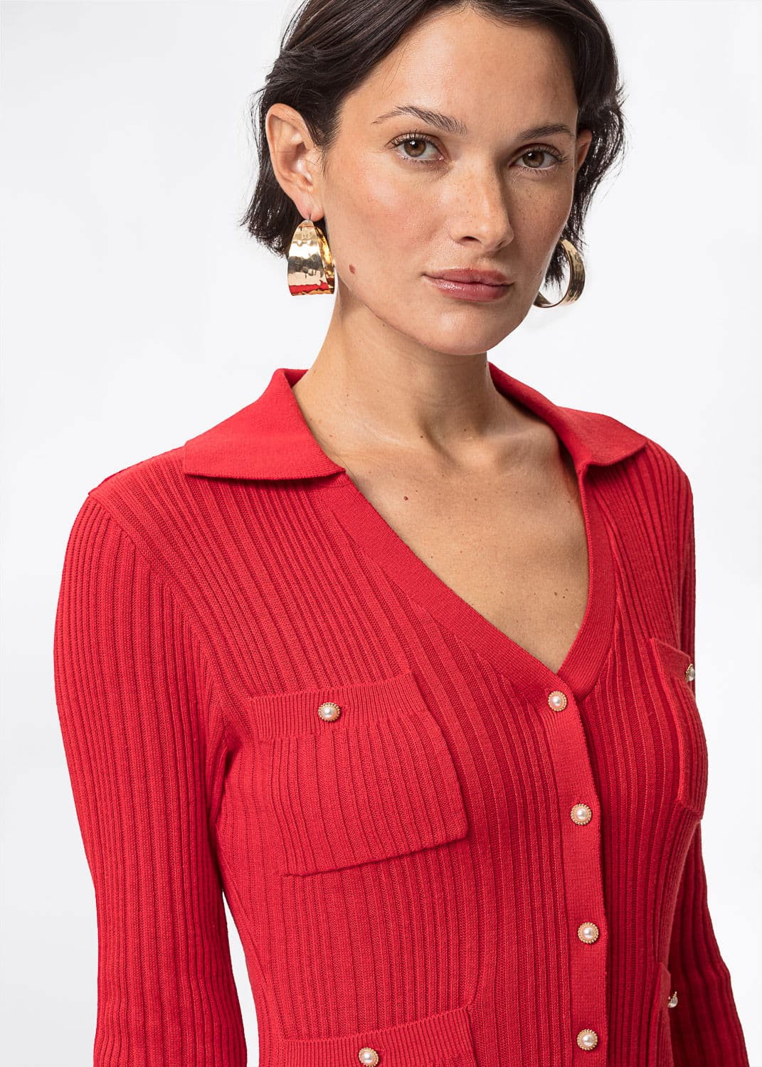 NETTE DRESS - RED