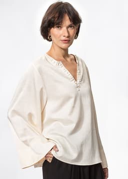 VIVI BLOUSE - WHITE