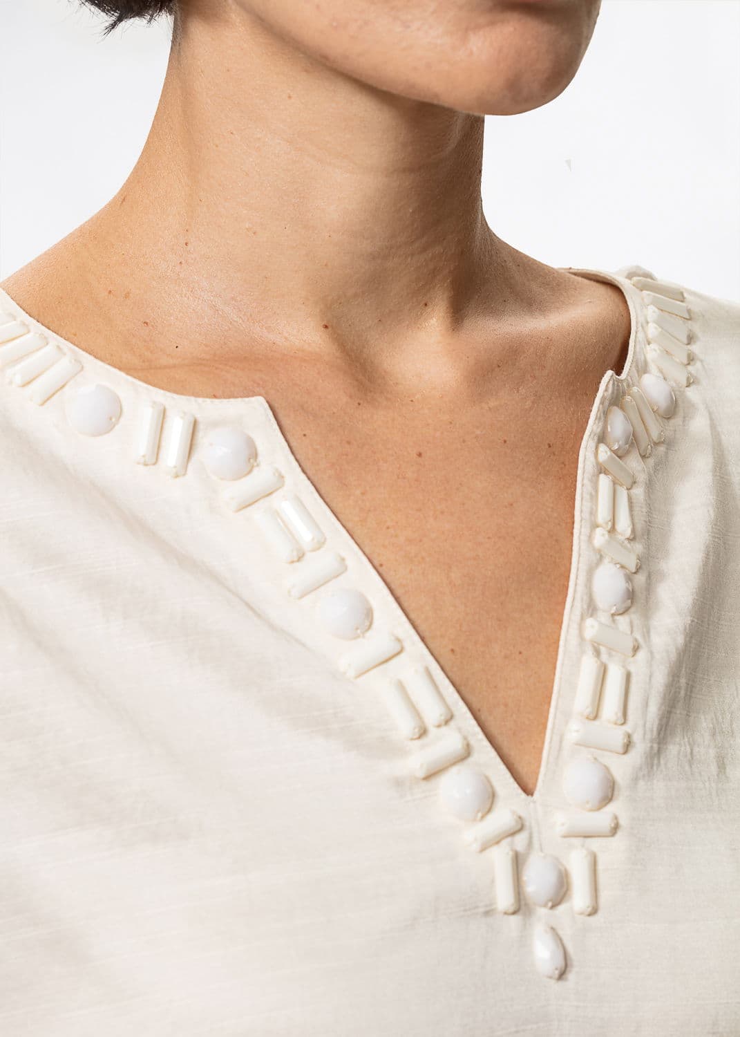 VIVI BLOUSE - WHITE