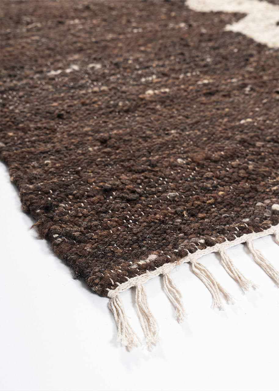 Nora Rug 200x300 - BEIGEBROWN