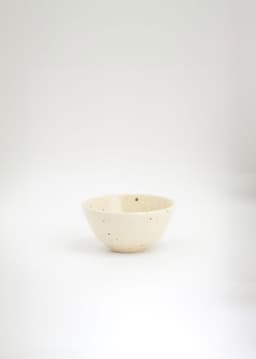 MATHILDA MINI BOWL - CREMESPECKLED
