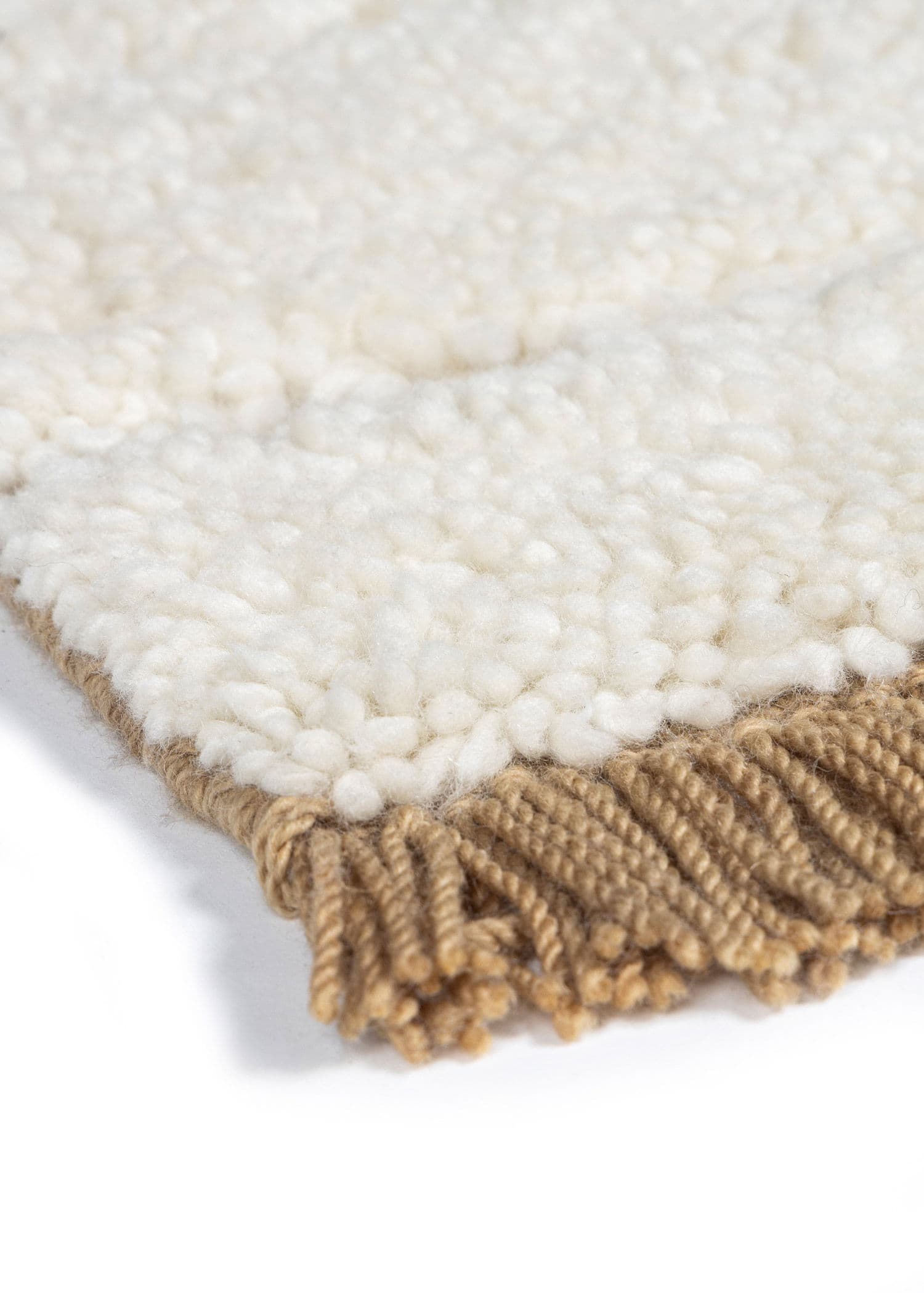 Suzy Rug 200x300 - OffwhiteBrown
