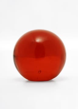 GRETA GLASS OBJECT - AMBER
