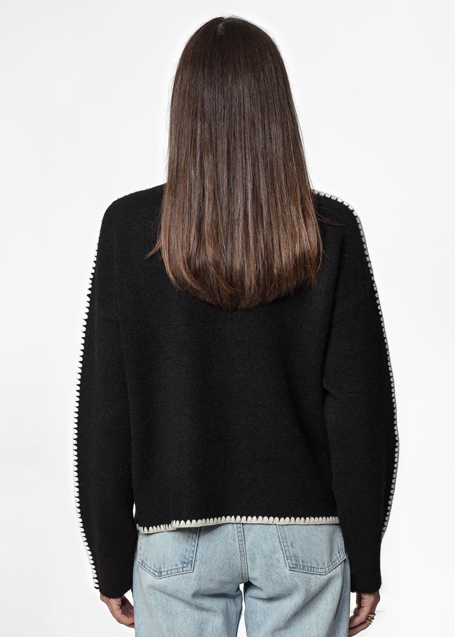 OTTI SWEATER - Black