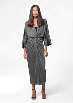 KAJSA DRESS - Silver
