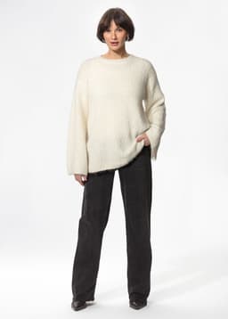 JEN SWEATER - WHITE
