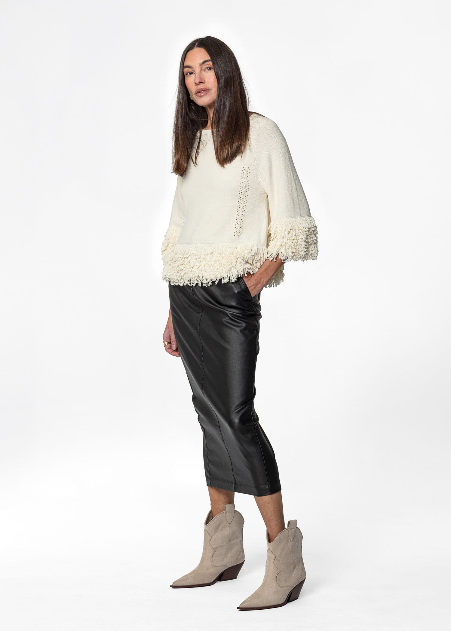 ALMA TOP - OFFWHITE