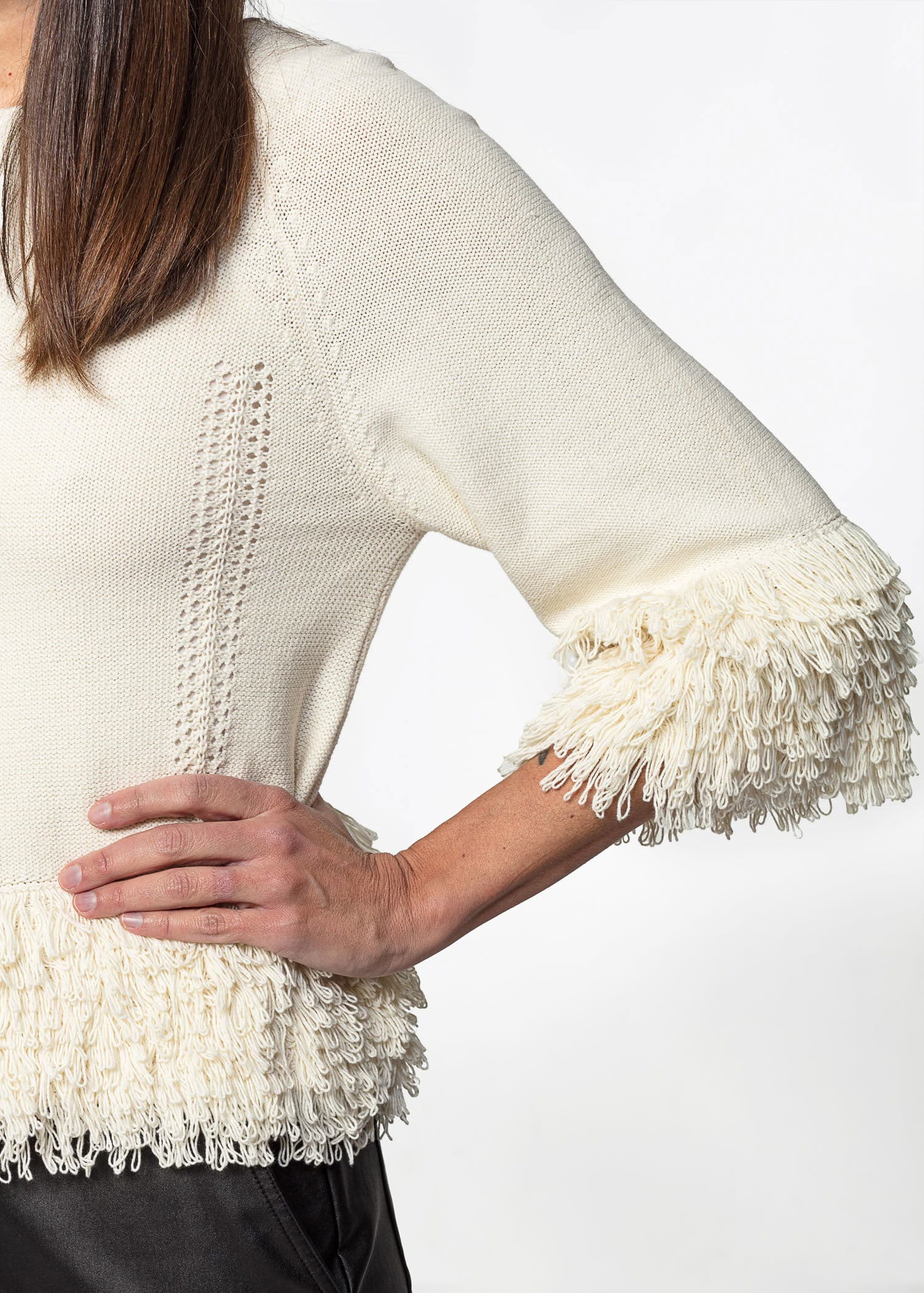 ALMA TOP - OFFWHITE