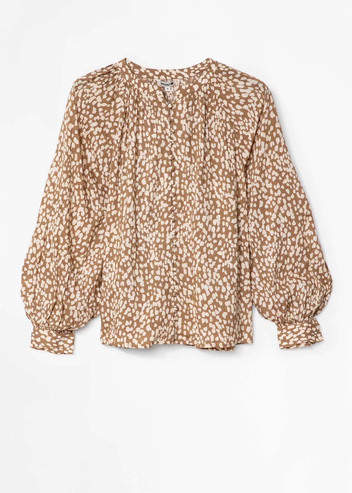 CORALIE BLOUSE 251 - BROWN